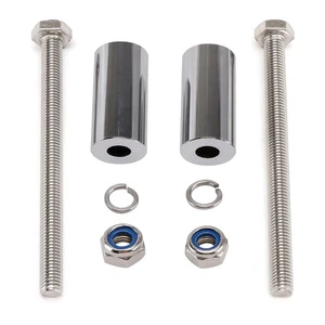 HANDLEBAR RISER 50MM UP FOR KAWASKAI VULCAN VN800 VN900 VN1500 VN1600 NOMAD - Picture 1 of 6