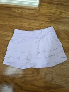 Athleta Girl Medium XXL 16Swing Skort Skirt Built In Shorts Dance Tennis Sports - Picture 1 of 3