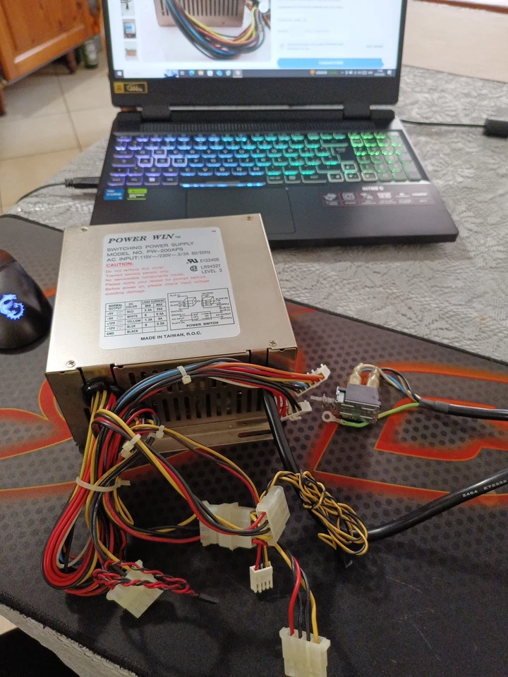 Alimentatore AT Power Win PW-200APS. 200Watt - Immagine 1 di 4