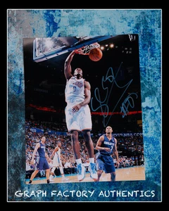 **GFA Oklahoma City Thunder *SERGE IBAKA* foto firmata 11x14 COA** - Foto 1 di 1