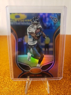 2019 Panini Certified Corey Davis #36 Orange Mirror /199 Tennessee Titans NM x1 - Image 1 of 2