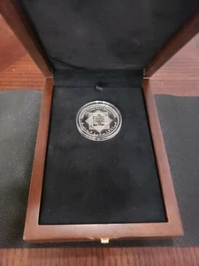 Lebanon 2014 Special Investigation Commission  Silver Proof Banque du Liban BDL - Picture 1 of 9