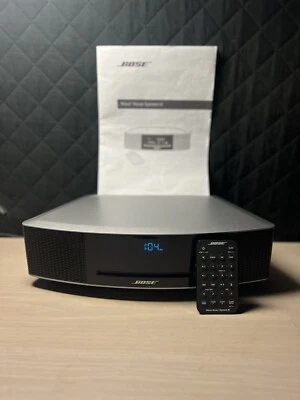 🚨BOSE Model 417788-WMS Wave Music System IV & Manufacture Manual & Remote 🚨 - Image 1 of 4