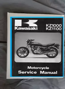 1981-1983 Kawasaki Z1000 KZ1000 repair SHOP service manual RAPID SHIp - Picture 1 of 5