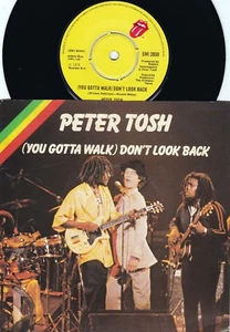 Peter Tosh ORIG UK PS 45 Don’t look back EX ’78 Reggae Mick Jagger  - Picture 1 of 1