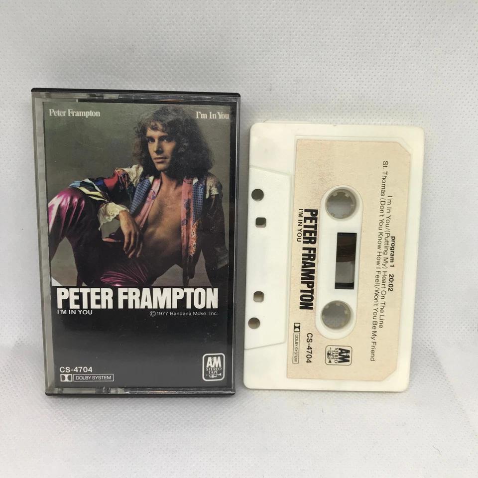 Peter Frampton I'm in You 1977 A&M Cassette Tape TESTED - Image 1 of 1