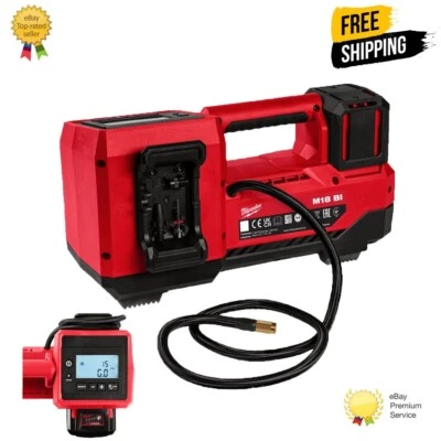 Milwaukee Tyre Inflator - M18BI-0  - M18 Compressor - Bare Unit - 4933478706 - Image 1 of 4