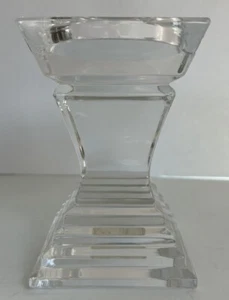 Lenox 6086730 Ovations Monument Pillar 5.5’’ Crystal Candle Holder - Picture 1 of 8