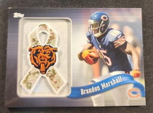 Brandon Marshall 2013 Topps Ribbons Camo Team Logo #PRBM