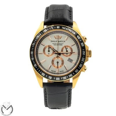 Philip Watch Caribe R8271607002 Gold Plated Steel Chronograph Quartz Watch - Image 1 of 4