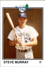 1989 Wausau Timbers Grand Slam #20 Steve Murray Phoenix Arizona AZ Baseball Card