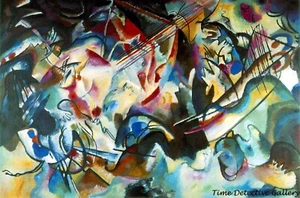 "Composition VI" by Wassily Kandinsky - Abstract Art Print - Picture 1 of 1