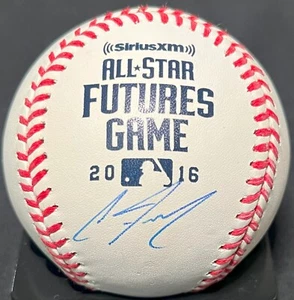 Clint Frazier NY Yankees Signed OML 2016 All-Star Futures Game Baseball JSA - Picture 1 of 7