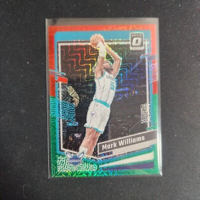 Mark Williams 2023-24 Donruss Optic Choice Red/Green Mojo Prizm SP Hornets  L38 - Image 1 of 2