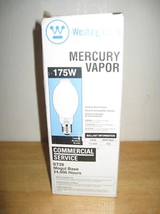 Westinghouse 37406 - BT28 Mogul Base 250W Mercury Vapor Light Bulb Grow Lamp HID - Picture 1 of 2