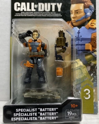 CALL of DUTY -Specialist "Battery FVF97 Series 3 Mega Construx - Image 1 of 3