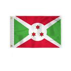 12"X18" Inch Burundi Country Boat Nautical Flag, 200D Grommets, Burundian Flag