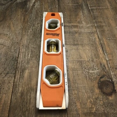 Johnson Level  Aluminum 10-in 3 Vial Torpedo Level - Image 1 of 2