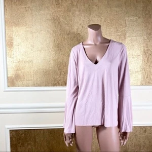 ¡NUEVO! Top manga larga campana rosa antiguo Lucky Brand M - Imagen 1 de 11