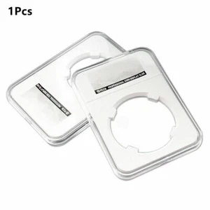 Acrylic Collection Box Clear Coin Slab Base PCCB NGC PCGS Display Storage Case - Picture 1 of 12
