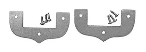 2pc. Stainless Steel Cigar Box Guitar Neck Collars with Screws - VERY durable! - Picture 1 of 2