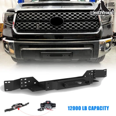 For 2014-2021 Toyota Tundra Winch Mounting Plate OEM Front Bumper 12000 Pounds - Image 1 of 4