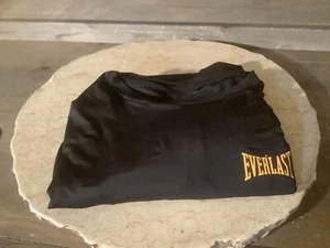 Everlast Black Long Sleeve Athletic Shirt Boys Size XXL POLY AND LYCRA STRETCH - Picture 1 of 6