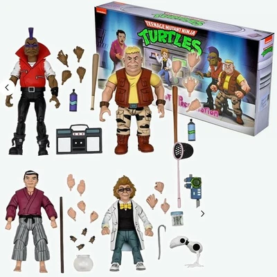 NECA Premonition of a Premutation Teenage Mutant Ninja Turtles 4 Pack SDCC - Image 1 of 4