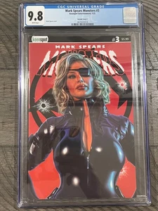 🔥 Mark Spears Monsters #3 CGC 9.8 Graded Cover C Variante Keenspot Entertainment - Bild 1 von 4