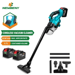 Akku Staubsauger mit LED-Leuchten +4Düsen Für boden Teppich Haustierhaare Auto - Bild 1 von 19