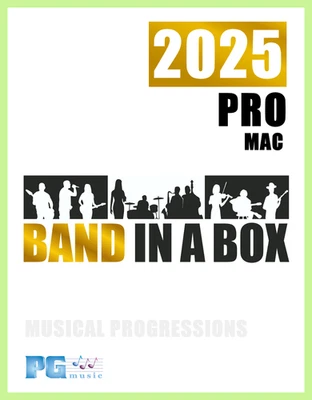 Band in a Box Pro 2025 - MAC - Music Audio Software - Product License - NEW - Image 1 of 3