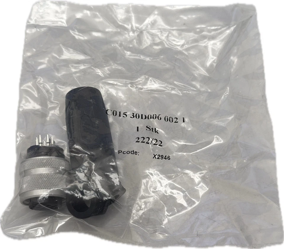 AMPHENOL C015 30D006 002 1 Rundsteckverbinder Stecker - Bild 1 von 1