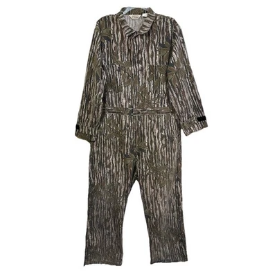 Vintage Walls Real Tree Camo Coveralls Men's XL Regular USA Made Deer Hunting - Image 1 of 4