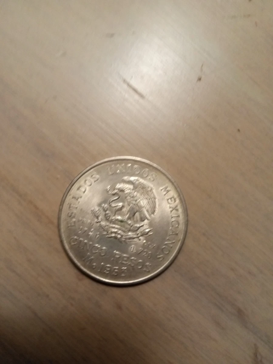 1953 5 Pesos Mexican Coins for sale | eBay