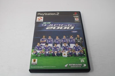 Jikkyou World Soccer 2000 Sony Playstation 2 Japan Region Lock - Image 1 of 3