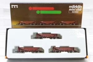 Z Märklin mini-club 82390 DR Kohletrichterwagen Set Güterwagen OVP N95 - Picture 1 of 2