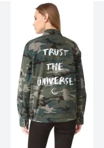 Spiritual Gangster Jacke Trust the Universe Utility Oversized Camo Damen L - Bild 1 von 19