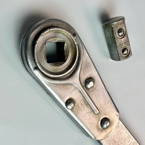 Vtg/Antique 1930s Indestro Socket Ratchet Wrench Handle From Master Mechanic Set - Picture 1 of 18