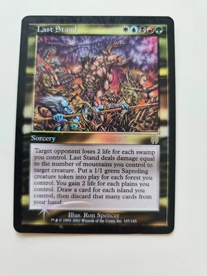 Magic the Gathering (MTG) Last Stand Foil Apocalypse LP - Image 1 of 2