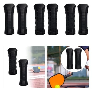 Pickleball Racket Handle Protector Sleeve Silicone Handle Cover Universal Easy - Picture 1 of 21