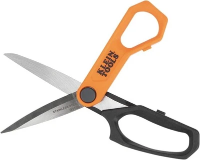 Klein Tools B2109 Heavy Duty Scissors, Multipurpose Utility 9-Inch, Orange - Image 1 of 4