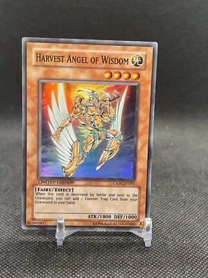 YU-GI-OH ~ Harvest Angel of Wisdom STON-EN063 1st ed Secret Rare - Image 1 of 2