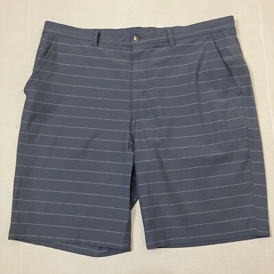 Shorts de golfe Footjoy FJ Performance listras azuis masculino 38 38x9 - Imagem 1 de 4