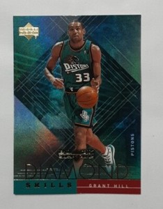 1999-00 Upper Deck Black Diamond Diamond Skills Grant Hill #DS2 HOF