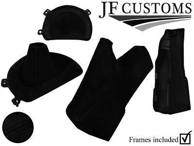 FRENO E CAMBIO AUTOMÁTICO GAMUZA PUNTADA NEGRA + MARCOS DE PLÁSTICO PARA TOYOTA GT86 12-18 Foto 1 de 4