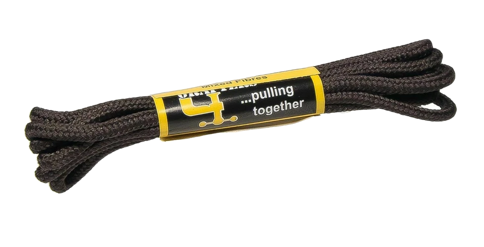 Grafters 75cm Brown Strong Round Replacement Shoe Laces 4 - 6 Eyelets Boots