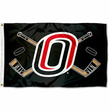 Nebraska Omaha Mavericks Hockey Flag Large 3x5