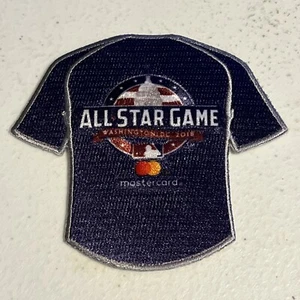2018 MLB All Star Game Logo Jersey Sleeve Collector's Patch Blue Jersey - Picture 1 of 2
