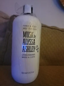 Hand &Body moisturizer By Alyssa Ashley White Musk 750ML - Picture 1 of 2