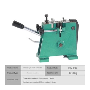 Tisch-Handcrimpmaschine Für Kupfer-, Aluminium-, Lack- Und Flachdrähte - Bild 1 von 19